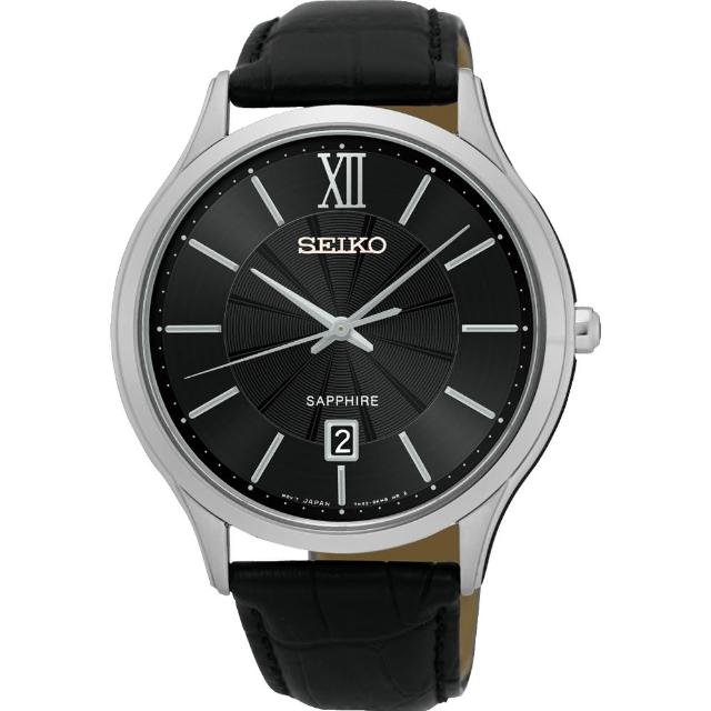 【SEIKO】城市簡約美學時尚腕錶-黑/42mm(7N42-0GG0N SGEH53P2)特惠價