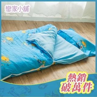 【戀家小舖】台灣製幼稚園兒童睡袋-可拆開清洗(探險活寶-歌唱篇)