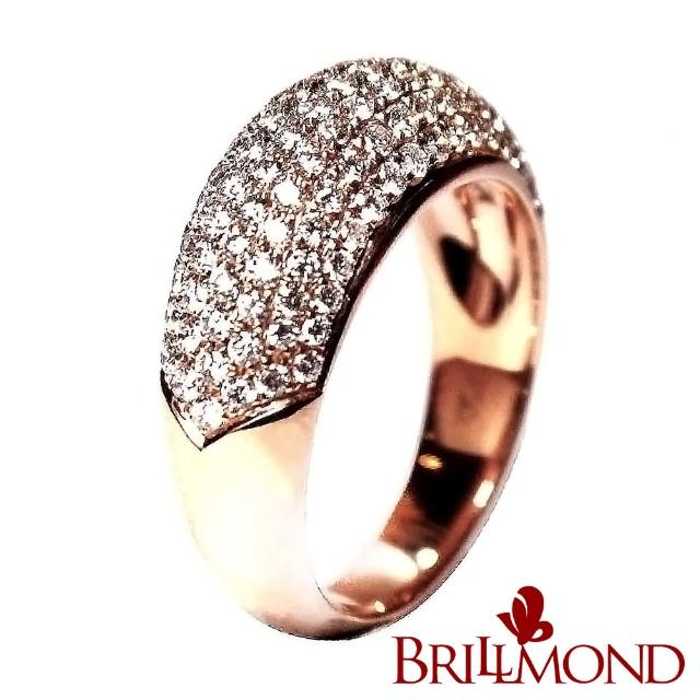 BRILLMOND JEWELRY【BRILLMOND】臻藏星河美鑽戒-玫瑰金(18K)