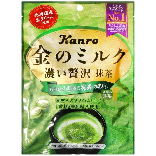 【即期出清】Kanro甘樂 金牛奶糖-抹茶(70g)新品上市