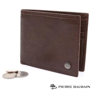 【PB皮爾帕門】植物染植鞣牛皮短夾-咖啡色(Vegetable Tanned Leather Wallet)