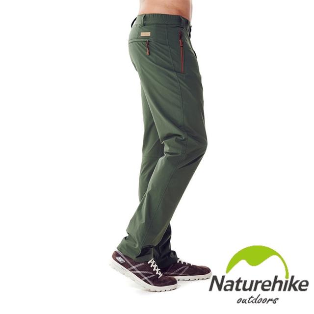 【Naturehike】單色休閒褲/速乾褲/戶外褲 男款(軍綠)