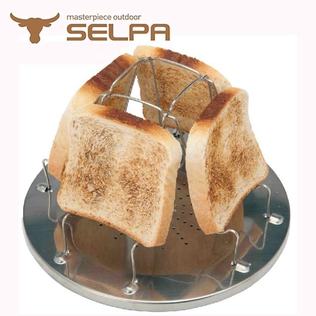 【韓國SELPA】不鏽鋼烤吐司架/麵包架/