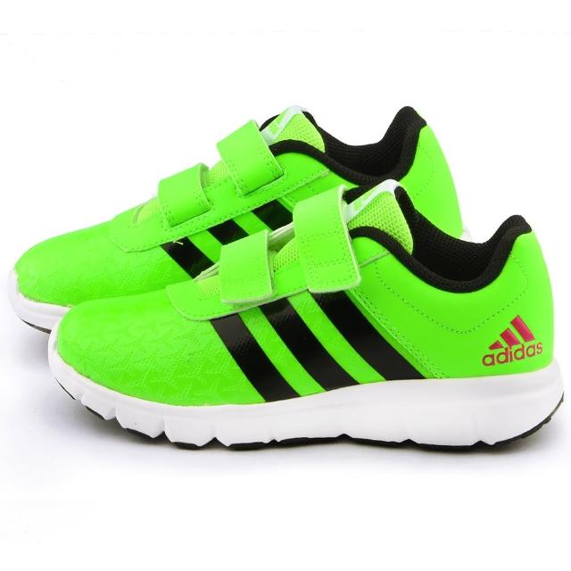 【Adidas】中大童 輕量透氣運動鞋(AF4373-綠黑)哪裡買?