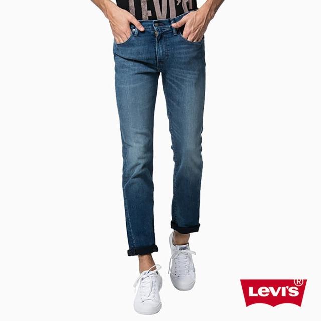 【Levis】東京街拍海報款 511 MOTION丹寧褲 水洗湛藍刷白網友評價