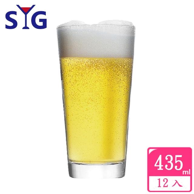 【SYG】玻璃果汁杯-435cc(12入組)熱銷產品