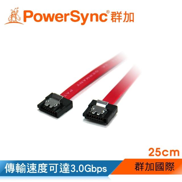 【群加 PowerSync】SATA2 傳輸線 3.0 Gbps25㎝(SATA2-25R) 【群加 PowerSync】SATA2 傳輸線 3.0 Gbps25㎝(SATA2-25R)