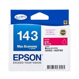 【EPSON】NO.143 原廠紅色墨水匣(T143350)