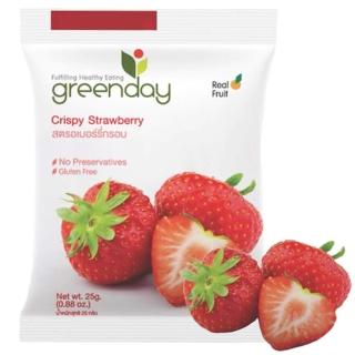 【Greenday】草莓凍乾25g(泰國必買超人氣水果乾)