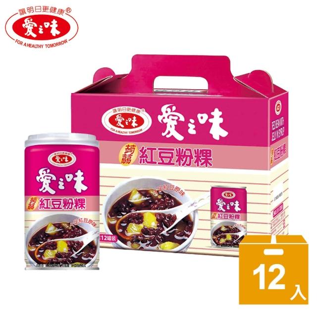 【愛之味】蒟蒻紅豆粉粿禮盒(340g*12入)開箱文