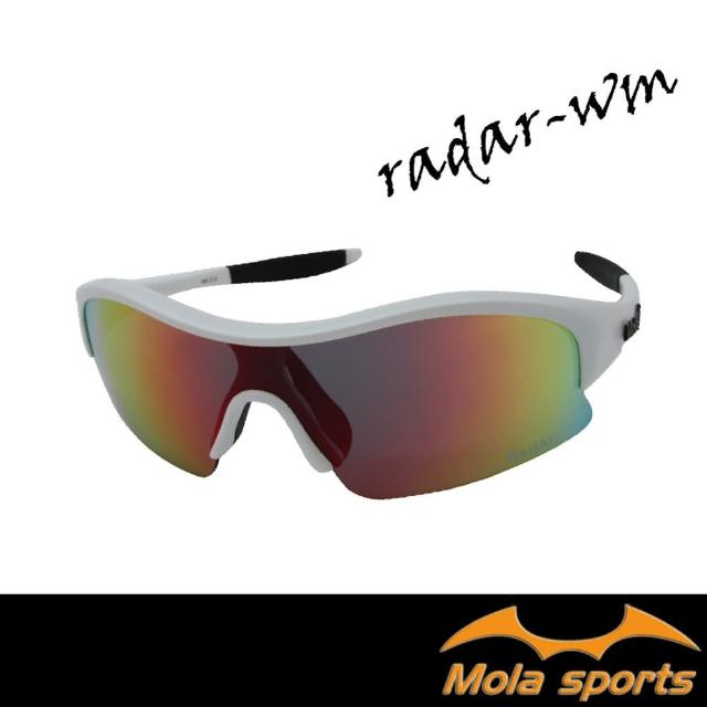 【Mola Sports】RADAR-WM(時尚墨鏡擊防塵抗UV護目鏡 防護眼鏡騎行擋風)超值商品