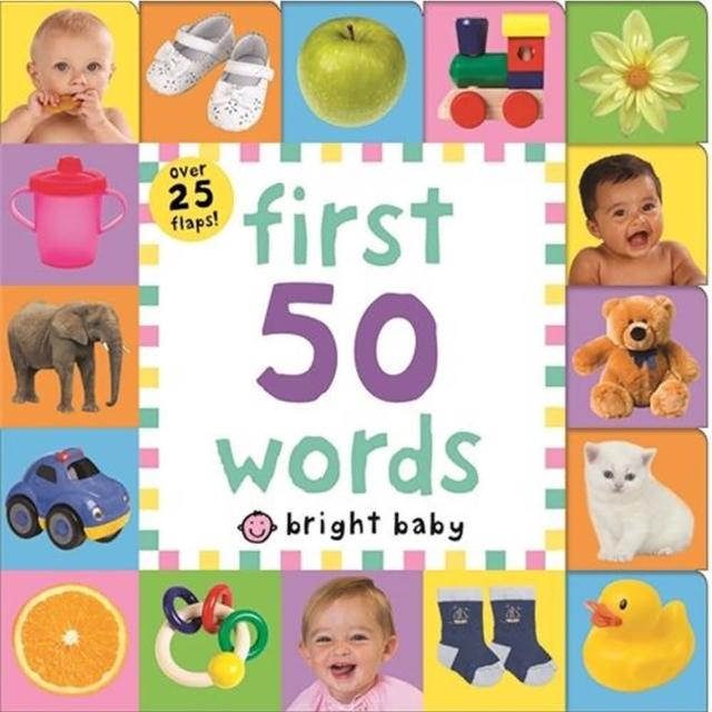 【Song Baby】Lift-The-Flap Tab：First 50 Words 50個字一次就上手(硬頁翻翻操作書)超值推薦