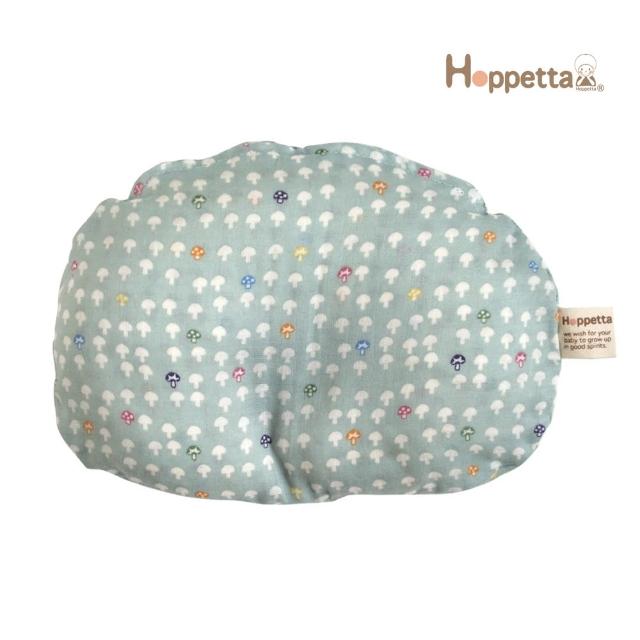 【Hoppetta】蘑菇多功能嬰兒枕(水藍)