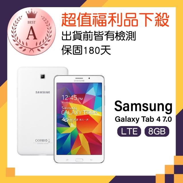【Samsung 福利品】Galaxy Tab 4 7.0 LTE 通話平板電腦(T235Y)