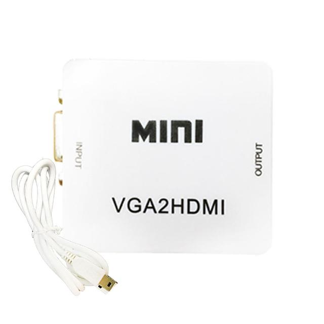 使用【K-Line】VGA 轉 HDMI + Audio 影音轉換器(白)心得