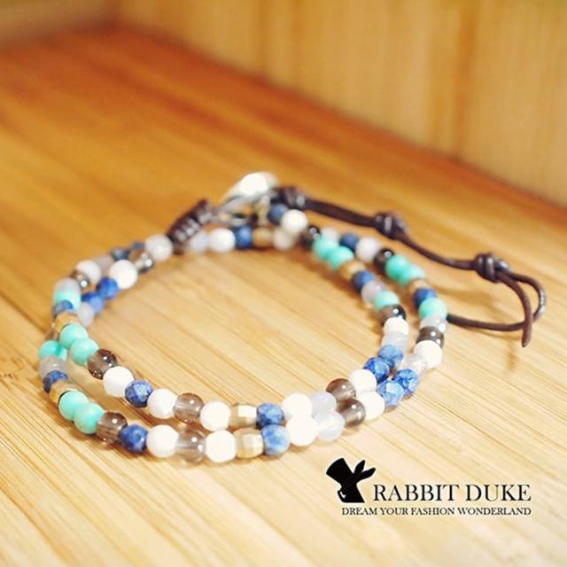 【RABBIT DUKE】個性多色彩珠珠纏繞式串珠手鍊優質推薦