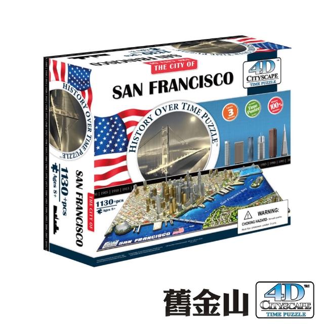 【4D Cityscape】4D 立體城市拼圖(舊金山)新品上市