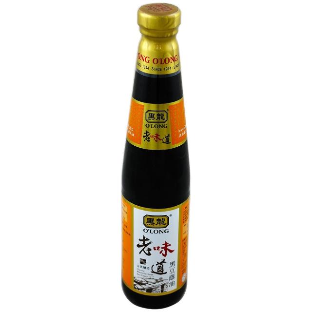 經典款式【黑龍】老味道黑豆蔭油400ml