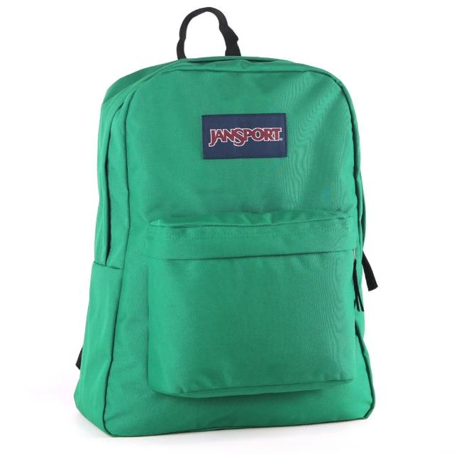 【JanSport】校園背包-SUPER BREAK(亞馬遜綠)超值商品