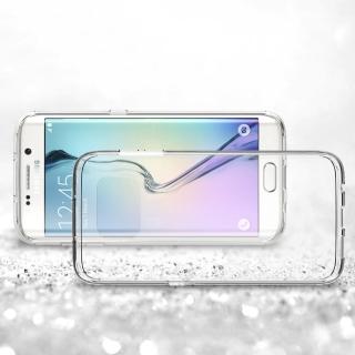 【Samsung】Galaxy S7 edge 高質感雙料材質(透明TPU+PC手機殼/保護套)