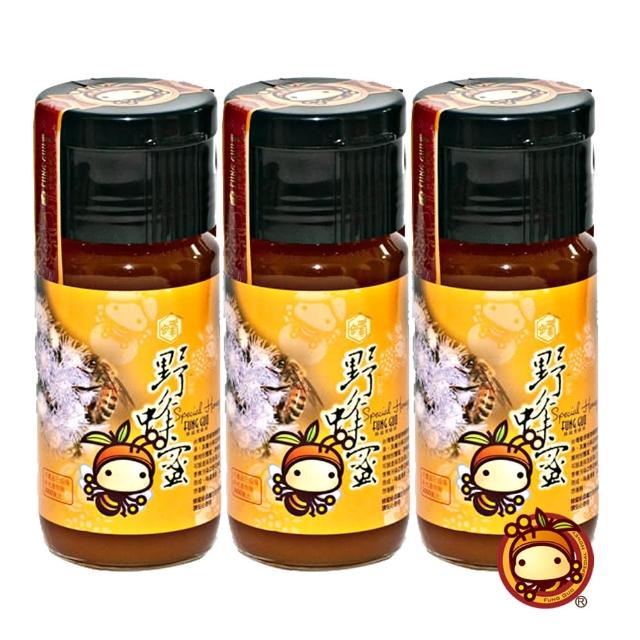 【蜂國蜂蜜莊園】多層次風味-野蜂蜜700g(3瓶組)福利品出清