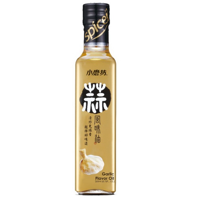 【小磨坊】蒜風味油(260ml)限量出售