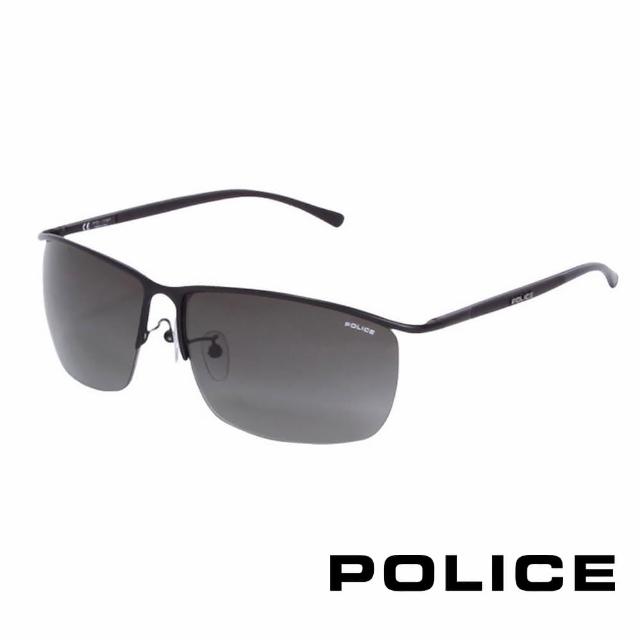 【POLICE】都會復古飛行員太陽眼鏡(消光黑 POS8693-0531)產品介紹