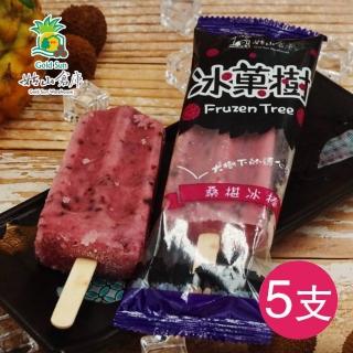 【鮮食家任選799】大樹農會 桑椹冰棒(85g*5支/袋)