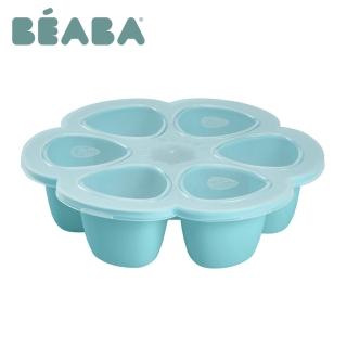 【法國 BEABA】副食品儲存格-90ml x 6格(藍)