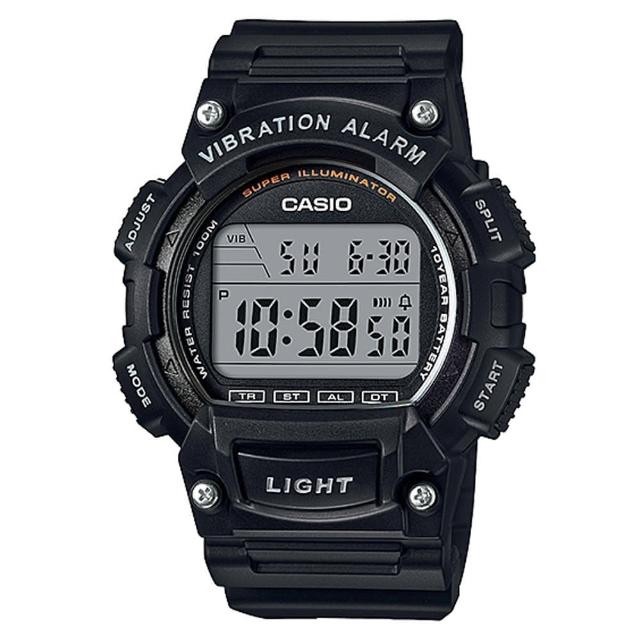 【CASIO】行家配備10年電力數位碼錶(W-736H-1A)如何購買?