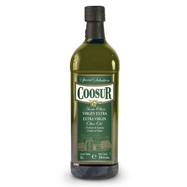【Coosur山富】特級初榨橄欖油1000ml-米其林主廚推薦(初榨 特級 橄欖油 食用油)