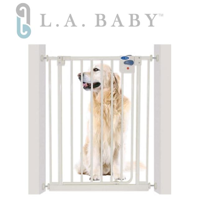 如何購買【美國 L.A. Baby】加高加寬-安全自動上鎖門欄/寵物門欄/兒童門欄(贈兩片延伸件)