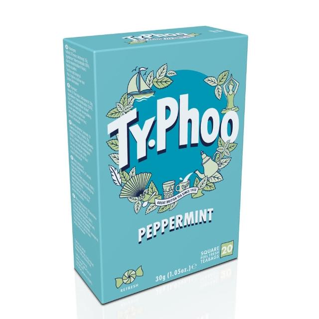 經典款式【Typhoo】薄荷茶1.5gx20入-裸包(花草茶)