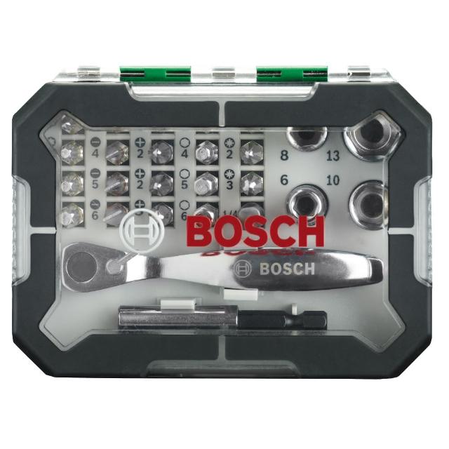 【BOSCH】26件式棘輪起子頭組買到賺到