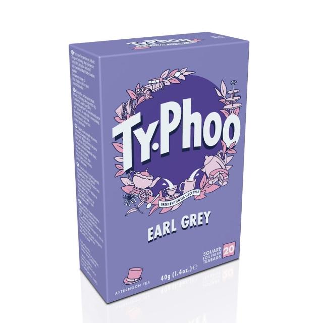 【Typhoo】英倫伯爵茶2gx20入-裸包(紅茶)限量出售