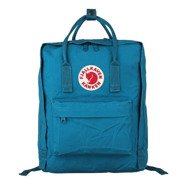 【Fjallraven】瑞典北極狐 Kanken Classic 瑞典書包/空肯包/方型後背包(中/湖水藍)優質推薦