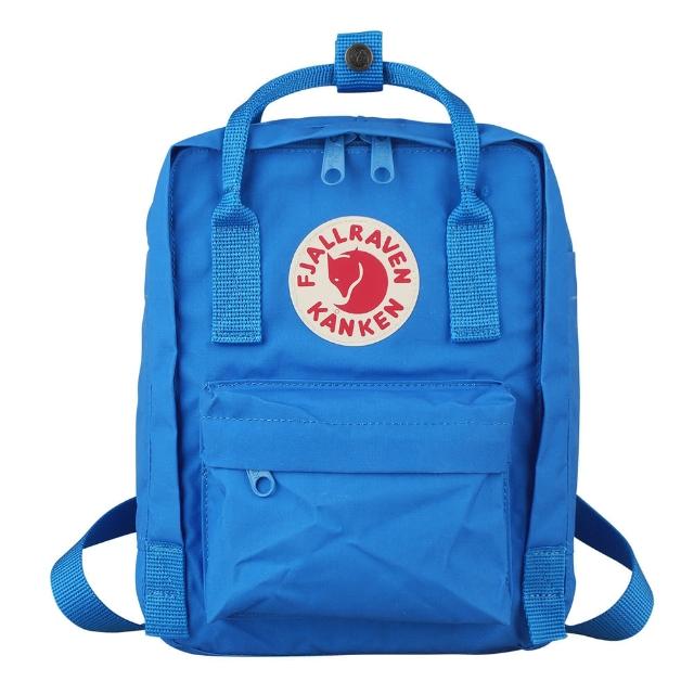 【Fjallraven】瑞典北極狐 Kanken Mine瑞典後背包/空肯包/方型後背包(迷你/聯合藍)