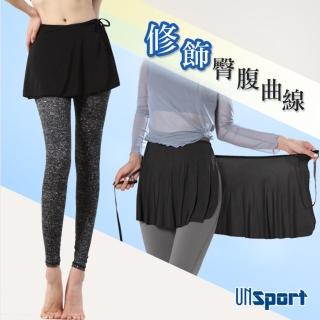 【Un-Sport高機能】高彈透氣萬用一片式運動短裙(瑜伽/健身/跳舞)
