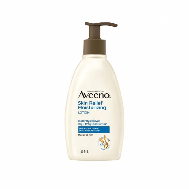 【Aveeno 艾惟諾】燕麥高效舒緩/煥光奇肌保濕乳354mlx3(官方直營)