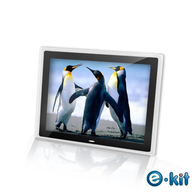 【逸奇e-Kit】15吋相框電子相冊-透明邊框黑色(DF-V801_TB)