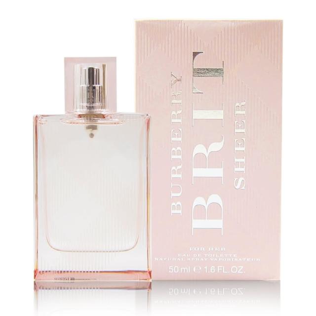 【BURBERRY】BRIT SHEER 粉紅風格 女性淡香水 50ml(附精美紙袋)比價