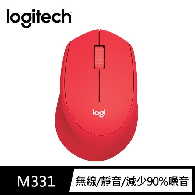 【Logitech 羅技】M331 SilentPlus 靜音無線滑鼠