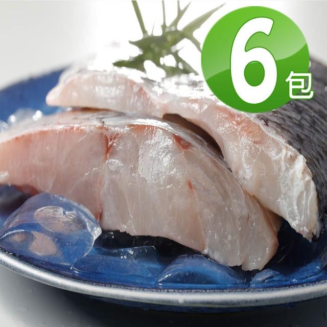 【華得水產】嚴選生食級七星鱸魚6片組(200g/片)