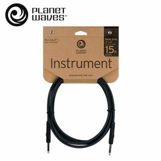 【PLANET WAVES】PWAC-PW-CGT-15 I-I 吉他經典樂器導線(約莫 4.5 公尺長 原廠公司貨)