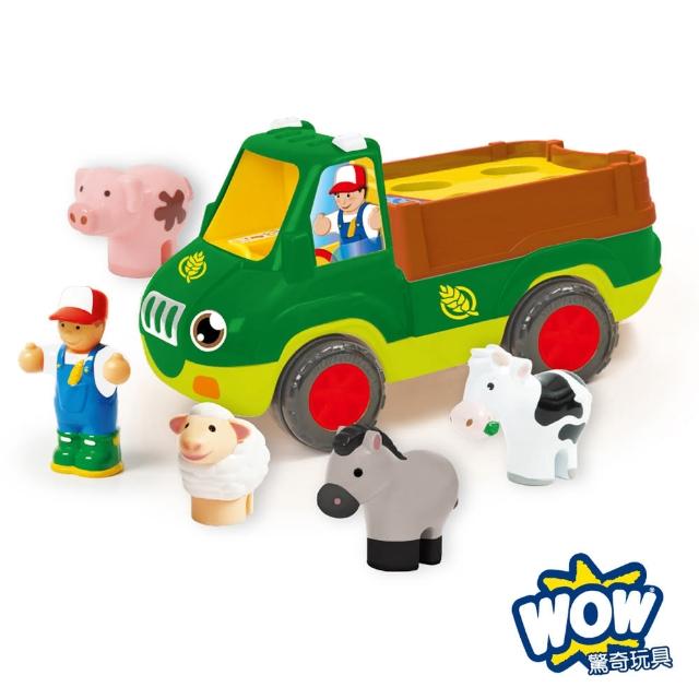 【英國WOW Toys 驚奇玩具】農場卡車 佛雷迪