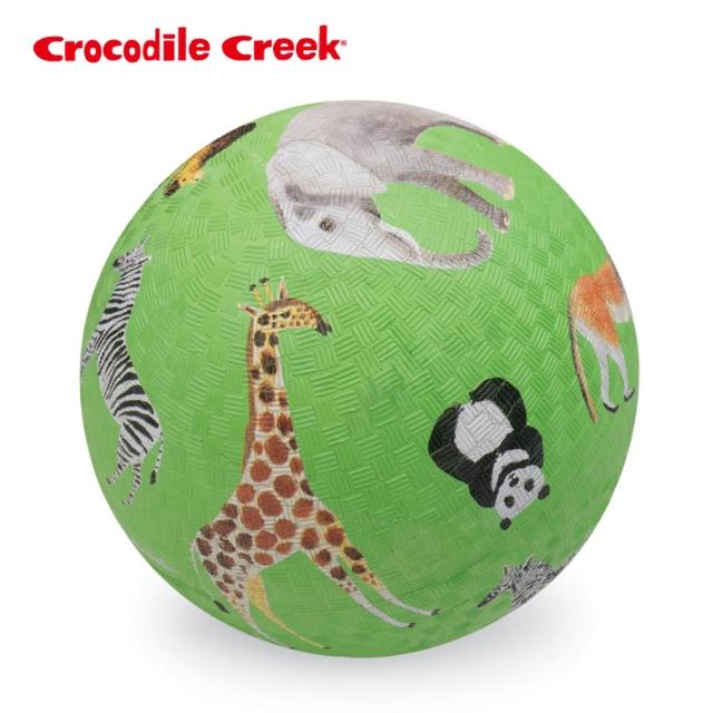 【美國Crocodile Creek】7吋兒童運動遊戲球(動物風情)熱門推薦