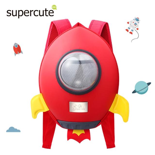 【supercute】炫紅火箭造型後背包試用文