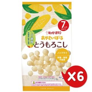 【日本KEWPIE】S-3寶寶果子球-玉蜀黍(9gX6)