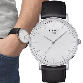 【TISSOT 天梭】EVERYTIME Big Gent 大錶徑時尚錶(T1096101603100 42mm)