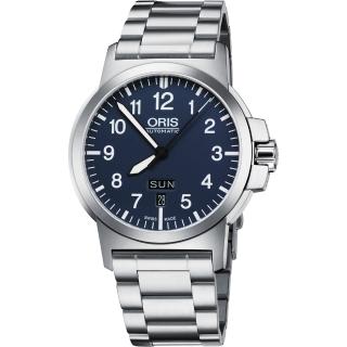【ORIS】BC3 Advanced 日曆星期機械腕錶-藍/42mm(0173576414165-0782203)